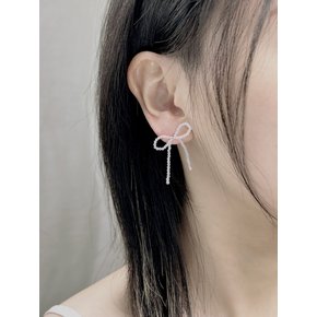 Bow Earring (Clear)