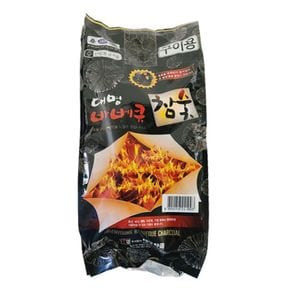 차박용품 쿨샵 캠핑용 바베큐 참숯 구이전용 참나무숯 1kg 스포츠용품