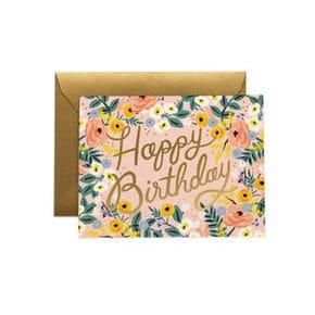 [Rifle Paper Co.] Rose Birthday Card