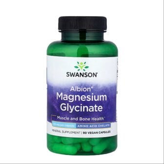 스완슨 마그네슘 글리시네이트 알비온 마그네슘 133mg 90베지캡슐