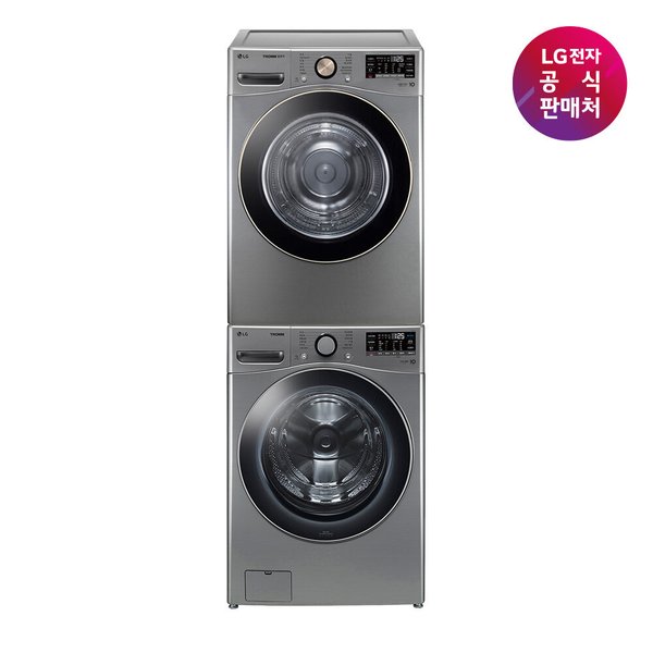 [LG전자공식판매처] 트롬 세트 F21VDSK+RH18VTLN [드럼세탁기+건조기]