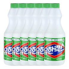 유한락스 후레쉬 1L X 6개