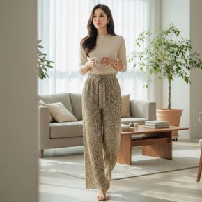샤라빈 차르르핏 아이스쿨 주름 바지 SD 260401_P420454751