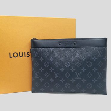 LOUIS VUITTON 포쉐트 투고 스트랩 클러치 모노그램 이클립스 M81569 M81569