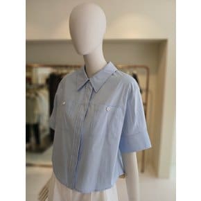 [여주점] 씨씨콜렉트 플리츠디테일셔츠블라우스E252msc142
