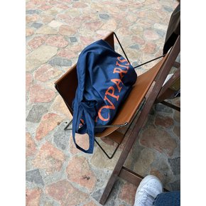 SHOPPER BAG NAVY ORANGE