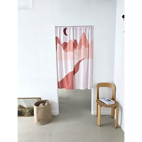 웨이브 라떼 아트 바란스 커튼