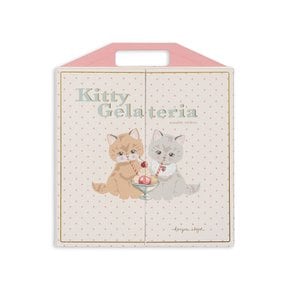 국내공식 콩제슬래드 스티커북 KITTY FRIENDS