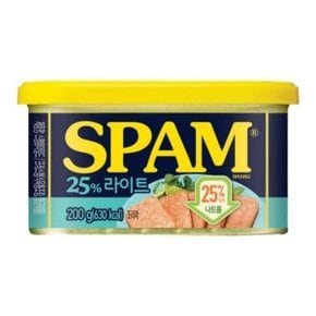 스팸 25퍼센트 라이트 200g x 9개