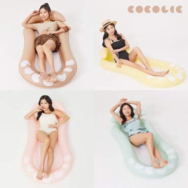 코코릭 코코릭 수영 바캉스 메쉬 그물망 침대 대형 워터해먹  아쿠아 해먹튜브 160CM