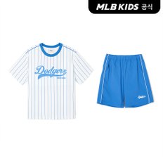 (공식)24SS 바시티 스트라이프 티셔츠 세트 LA