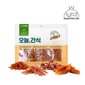 로얄펫라이프 오늘간식 300g 8팩(2종 선택) + 2개 증정