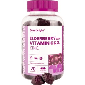 엔젯오리진 엘더베리맛 비타민 C&D 아연