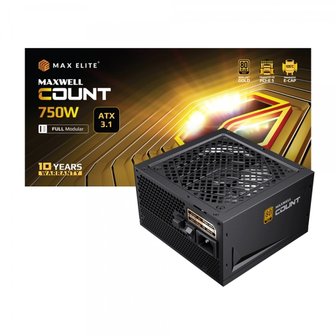  MAXWELL COUNT 750W 80PLUS골드 풀모듈러 ATX3.1