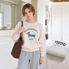 기모 SOMEWHERE 맨투맨_T2511TS155D
