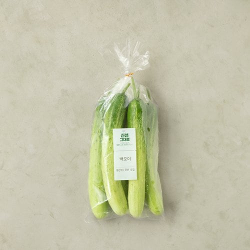 [SSG] [농할 20% 할인쿠폰 다운로드]강원 백오이 (5입) 봉