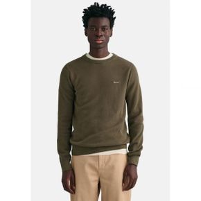 3645042 GANT C-NECK - Jumper juniper green