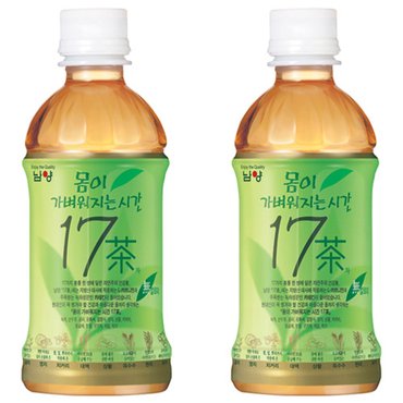  남양 몸이 가벼워지는 시간 17차 340ml x 20페트  액상차 차음료