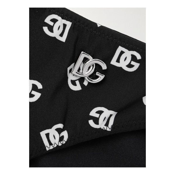 로고 프린트 비키니 블랙 1647597343718717