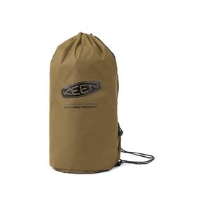 [KHT Recycle Drawstring BAG IN POUCH] 카키 남여공용 파우치 KNBA3F004K2