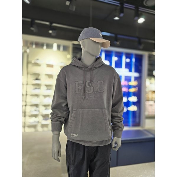 [파주점] 공용 피그먼트 워싱 후드티(FS2POH1106X-DGY)