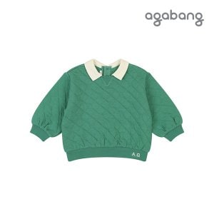 아가방 [아가방 겨울]제노AG카라맨투맨티셔츠(GREEN)_01Q73100773