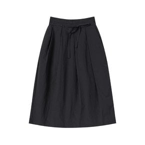 [스타필드코엑스][꼬모니노즈] 여성 BALLOON PLEATS SKIRT [BLACK]