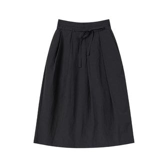 원더플레이스 [스타필드코엑스][꼬모니노즈] 여성 BALLOON PLEATS SKIRT [BLACK]