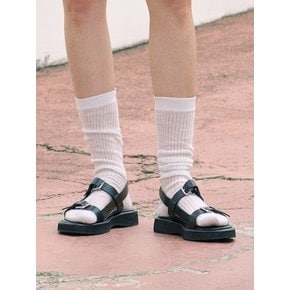 Buckle Point Strap Sandle  Black (KE45K2M015)