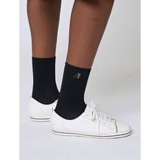 AU21AS02 PLUS COOL CREW SOCKS_BLACK