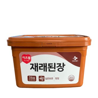 CJ프레시웨이 [이츠웰]재래식된장 3kg