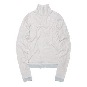 우먼 레이어드 터틀넥 티셔츠 라이트그레이 LE2603LT60LG