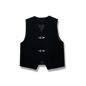 TR hanger loop Buckle vest (black)