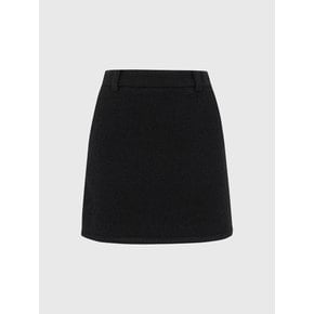 로지 트리밍 울 스커트_블랙 / ROSIE TRIMMING WOOL SKIRT_BLACK