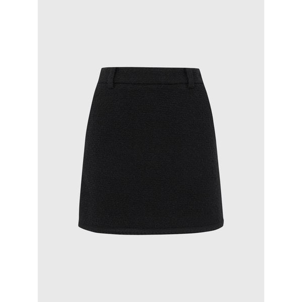 로지 트리밍 울 스커트_블랙 / ROSIE TRIMMING WOOL SKIRT_BLACK