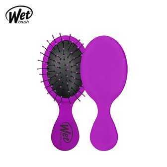 웻브러쉬 wet brush 프로 미니 디탱글러 헤어 드라이 브러쉬 극손상모 두피 마사지 머리 빗