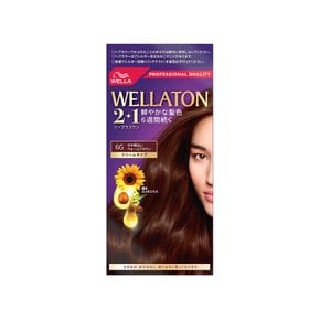 WELLA 웰톤 크림 6G 밝은 내추럴 브라운 일본 염색약