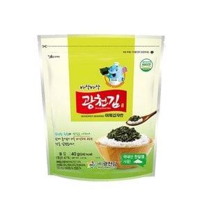 [광천김] 바삭바삭 야채 김자반 40g 10봉