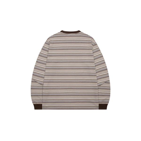 [남녀공용] 스트라이프 져지 롱슬리브