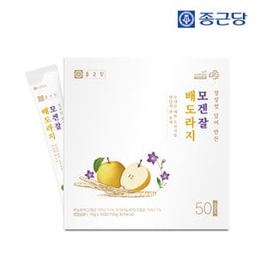모겐잘 배도라지 진액스틱 15g x 50포 4박스 / 국내산 배도라지 꿀 모과 생강