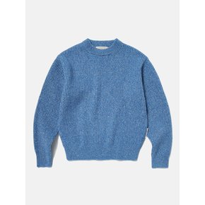 Multi-tweed Sweater (BLUE)