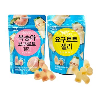  서주 요구르트 젤리 50g (오리지널/복숭아맛 中 택1)