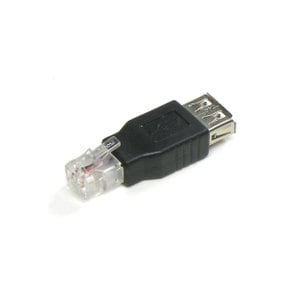 [U0272] Coms USB 젠더 USB A(암)/RJ11 (수)