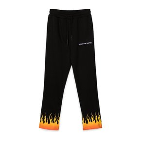 [해외배송] 비전오브슈퍼 플레임 팬츠 VOS KB16REDSFUK BLACK