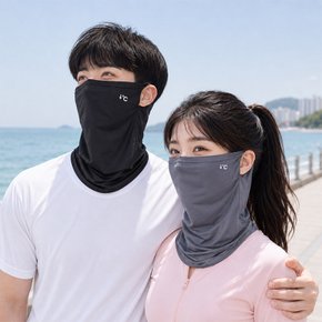 1+1 귀걸이형 마스크 여름 쿨 냉감 마스크 등산 골프 페이스 커버