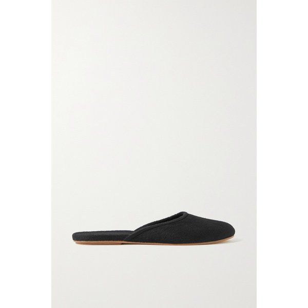 Sleeper Cashmere Slippers 블랙 25185454456745336