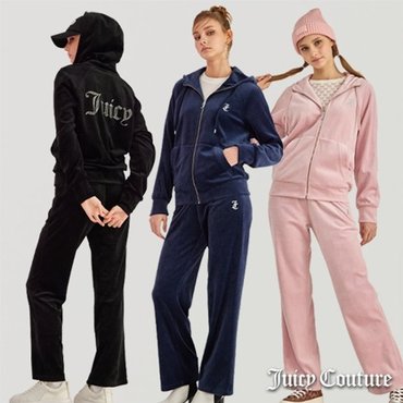 쥬시꾸뛰르 (최종가) JUICY COUTURE 벨벳 벨루어 셋업 패키지