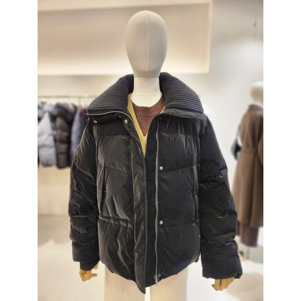 [여주점] [JJ 지고트] 여성 니트넥 후디드 구스다운 점퍼 GRBA2PDJ11