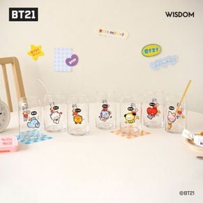 BT21 minini 유리컵 커피잔 물컵 집들이선물 방탄굿즈[32341589]