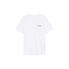 칼하트윕 스크립트 엠브로이더리 여성 반팔티셔츠 I032293 00AXX